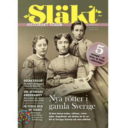 Slkthistoriskt forum senaste numret