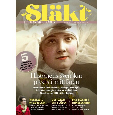 Slkthistoriskt forum senaste numret
