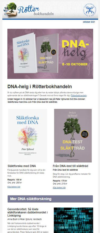 Nyhetsbrev Rötterbokhandeln